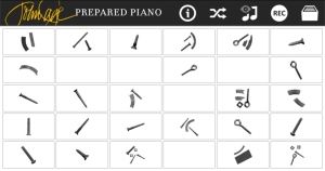 Prepared Piano iPhone - No note names